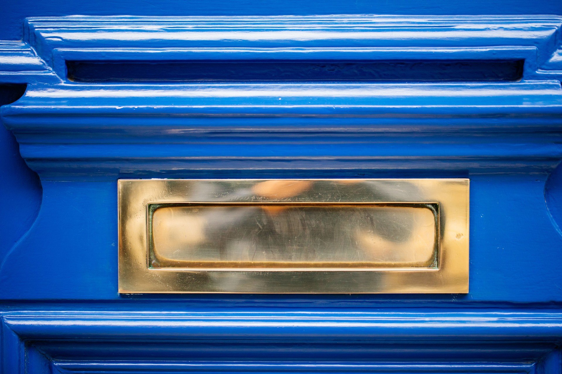 Letter Box On Door